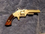 Smith and Wesson 1st model 2nd issue .22 short revolver - 9 of 13