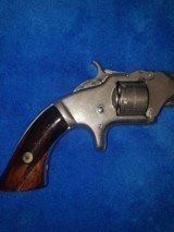 Smith and Wesson 1st model 2nd issue .22 short revolver - 1 of 13