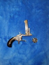 Smith and Wesson first model 3rd issue .22 short 7 shot revolver - 3 of 9