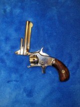 Smith and Wesson first model 3rd issue .22 short 7 shot revolver - 4 of 9