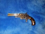 Smith and Wesson first model 3rd issue .22 short 7 shot revolver - 2 of 9