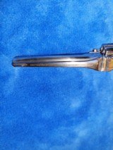 Smith and Wesson first model 3rd issue .22 short 7 shot revolver - 6 of 9