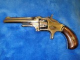 Smith and Wesson first model 3rd issue .22 short 7 shot revolver - 7 of 9