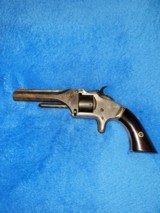 S & W model 1 2nd issue.22rf Revolver - 3 of 12