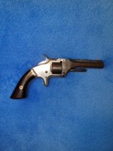 S & W model 1 2nd issue.22rf Revolver - 2 of 12