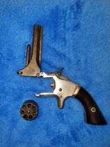 S & W model 1 2nd issue.22rf Revolver - 6 of 12