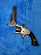 S & W model 1 2nd issue.22rf Revolver - 4 of 12