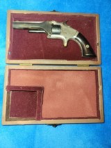 S & W model 1 2nd issue.22rf Revolver - 12 of 12