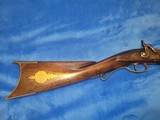 Antique
percussion Kentucky style half stock long rifle. - 4 of 9