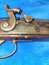 Antique
percussion Kentucky style half stock long rifle. - 6 of 9