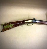1800's Kentucky Percussion Rifle Tiger Maple Ex. N. Flayderman - 2 of 15