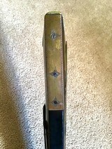 Antique Tiger Stripe Percussion Kentucky Rifle Mule Ear Stock With Double Matchboxes! Circa. 1835 Ex. Norm Flayderman - 13 of 15