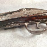 ANTIQUE ITALIAN 18th CENTURY OVERCOAT FLINTLOCK PISTOL SIGNED Gv BANCHI Circa 1780 - 15 of 15