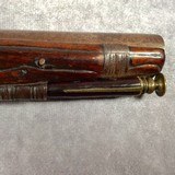 ANTIQUE ITALIAN 18th CENTURY OVERCOAT FLINTLOCK PISTOL SIGNED Gv BANCHI Circa 1780 - 14 of 15
