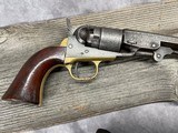 Rare Colt 1862 Pocket Navy 36 Cal. 5 Shot #4617 Matching With Original Holster Civil War5-1/2
