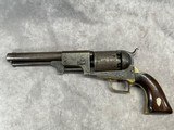 1848 COLT FIRST MODEL DRAGOON U.S Martially Marked #6694 w/ORIGINAL HOLSTER and INLAID CIVIL WAR CORPS BADGES 44 cal. and 7-1/2