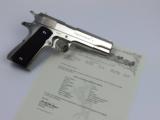 COLT 1911A1 38 SUPER ORIGINAL NICKEL W/ COLT LETTER PRE-WAR VERY VERY RARE!!! - 15 of 15