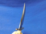 Non-Cataloged Randall model 12 Little Bear Bowie Stag w/ Sheath Unsharpened - 5 of 20