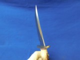 Non-Cataloged Randall model 12 Little Bear Bowie Stag w/ Sheath Unsharpened - 6 of 20
