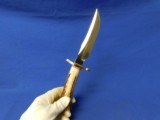 Non-Cataloged Randall model 12 Little Bear Bowie Stag w/ Sheath Unsharpened - 2 of 20
