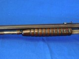 Sold Pre-war Remington model 12 made 1929 22 caliber Octagon barrel crescent butt - 15 of 25