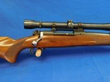 Pre-64 Scarce Winchester model 70 Varmint 220 Swift original 1957 with Weaver K10 - 3 of 25