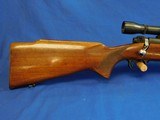 Pre-64 Scarce Winchester model 70 Varmint 220 Swift original 1957 with Weaver K10 - 2 of 25