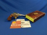 Factory E-Nickel Colt Trooper MK III 22LR original box and papers!!! - 1 of 25