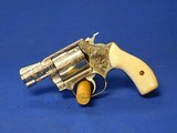 Hand Engraved Smith & Wesson model 60-7 38 Special Real Ivory Grips Mirror Polish - 9 of 19