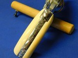 Hand Engraved Smith & Wesson model 60-7 38 Special Real Ivory Grips Mirror Polish - 8 of 19