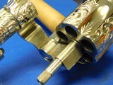 Hand Engraved Smith & Wesson model 60-7 38 Special Real Ivory Grips Mirror Polish - 17 of 19