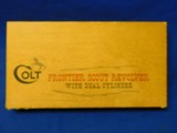 NIB Colt Frontier Scout Duel Cylinder 22LR 22 Mag Nickel made 1969 - 19 of 20