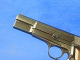 1969 Belgium Browning Hi Power 9mm Original condition with Leather Sleeve and Manual! - 6 of 19