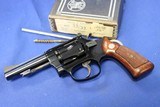 1955 Made Smith & Wesson Pre 43 22/32 Kit Gun in original Sunburst Box 3 1/2 inch - 1 of 23
