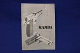 Scarce Original Mateba model 1 9mm pistol Manual - 1 of 5
