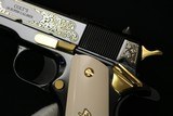 1 of 79 NIB Lew Horton Exclusive Colt Government 38 Super Factory Engraved with Letter - 7 of 23