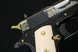 1 of 79 NIB Lew Horton Exclusive Colt Government 38 Super Factory Engraved with Letter - 5 of 23