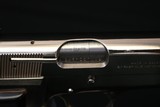 (Sale Pending 6/10/2019) 1981 Factory Nickel Browning Hi Power 9mm Belgium made Factory Adjustable Sights - 15 of 18