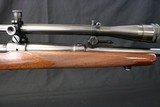 1938 Pre-war Winchester model 70 22 Hornet w/ Lyman TargetSpot 20x scope - 4 of 22