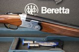 Beretta 687 Silver Pigeon 1 12 gauge 3in 26.25 inch Vent Rib, SST, Auto Eject, Screw in Chokes - 1 of 23