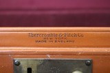 Abercrombie & Fitch A. Francotte 20E 20ga 26 in Ic/Mod w/ A&F Factory Leather Case - 21 of 22