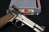 (Sold 8/27/2019) Belgium Browning Hi Power 9mm Factory Adjustable Sights Factory Box Factory Fired only made 1994 - 1 of 24