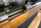 Weatherby MK V Lasermark 300 WBY Mag Deluxe wood Factory Carved Nikon Scope Leupold Base & Rings Weatherby Sling - 19 of 23