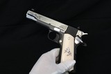 NIB Lew Horton Exclusive Silver Colt Government 45 ACP Factory Engraved - 3 of 18