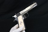 NIB Lew Horton Exclusive Silver Colt Government 45 ACP Factory Engraved - 2 of 18