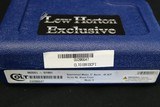 NIB Lew Horton Exclusive Silver Colt Government 45 ACP Factory Engraved - 18 of 18