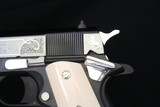 NIB Lew Horton Exclusive Silver Colt Government 45 ACP Factory Engraved - 7 of 18
