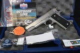 NIB Colt Government Model 45 ACP Factory Stainless Original In the Box - 1 of 17