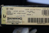 NIB 1983 made Browning B 92 Lever 357 Magnum Factory Fired Complete Package - 24 of 24