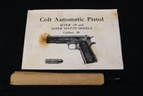 (On Layaway Sold) Original High Condition 1929 Pre-War 3 Digit SN Colt 1911 A1 38 Super in the Box - 19 of 21